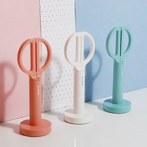 왼손잡이 오른손잡이 양손잡이 초등학생가위 안전캡 학습용 컬러 사범용 화이트 핑크가위
