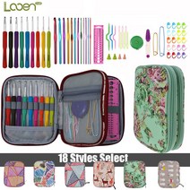 뜨개질 코바늘 100pcs 게이지 코막음 돋바늘 풀세트, C