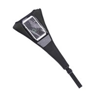 스마트로라 자전거 트레이너 즈위프트 실내 홈 연습 평 롤러 트레일러 실내 자전거 트레이너 프레임 땀 커버 가드 그물 포수 흡수 땀 스트랩 with phone holder, 검은색, 01 Black