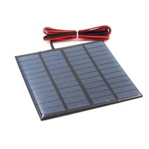 아파트태양광 태양열발전기미니 태양 전지 패널 휴대용 DIY 태양전지 충전기 9V 12V 18V 1.5W 1.92W 2W 3, 10 18V 250mA