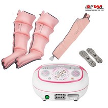 원진물산 슬림퀸 4구 공기압마사지기 외 다리마사지기 발안마기, POWER-Q2100 기본형+어깨세트(본체+다리+어깨)