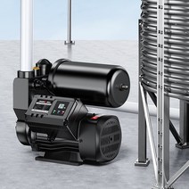 수압상승 아파트 가압펌프 지하수 모터 관정 펌프 설치, 300W 자동 강화  물 부족 보호 + 자동 시작 및