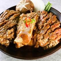 한돈 특제 인삼 양념 돼지갈비 선물가방 포장, 1팩, 1kg