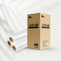포피엘 스트레치 필름, 일반형 4롤 1박스, 1세트