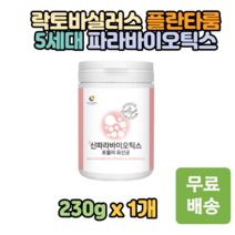 5세대 파라바이오틱스 열처리 22종 혼합유산균 사균 10억마리 이상 230g 유산균사균체 락토바실러스 플란타럼 김치유산균 직장인 여성 20대 30대 중년 40대