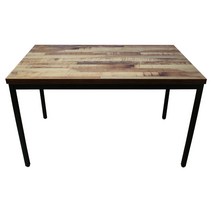 THEJOA 4인용식탁 업소용 테이블 식탁, LPM-1200x700-30각-빈티지