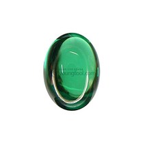 그린큐빅 캐보션스톤 타원 8x6mm 뒤가 평평한 캐보션, 단품