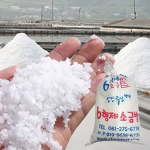 누리원 [인간극장 6형제] 자연 그대로의 소금 신안 21년산 천일염 20kg / 우수천일염인증1호