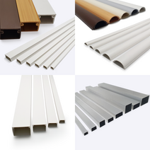 몰딩 몰드 닥트 덕트 전선 사각 고강도 알루미늄 쫄대, 밤색, 고강도몰드, 5호 63 x 22