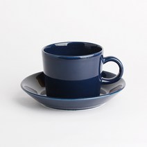 [빈티지] 아라비아핀란드 TEEMA 띠마 블루 커피잔 세트 150ml