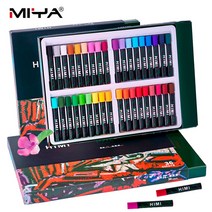 미야 오일파스텔 그림 초보 전문가용 36색