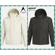 네파 남성& 아크레 에코 고어텍스 방수 자켓#NC강서점&추천상품#사은품&증정# 리사이클 원단과 친환경 발수제를 사용한 친환경 자켓_GN21