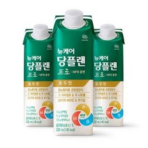 웰라이프 영양보충 뉴케어 당플랜 프로 호두맛 (24팩) 고단백 간식 노인식 영양균형식 체중조절, 20set