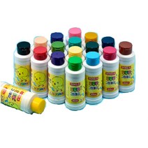 동아 딩동댕 물감 200ml 1개 대용량 아동용 물감, 빨강