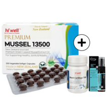 뉴질랜드 하이웰 초록입홍합 13500 200캡슐 무릎관절 푸른홍합 영양제