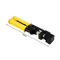 네트워크 장비 도구 모듈 와이어 커터 터미널 RJ45 프레임 케이블 절단 4 쌍 UTP, 영국+Yellow