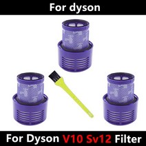 진공청소기 로봇 세척 가능한 대형 필터 유닛 청소기 V11 Sv14 사이클론 애니멀 앱솔루트 토탈 클린 무선, 03 4pcs