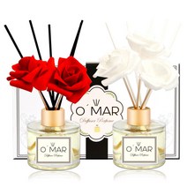 오마르 퍼퓸디퓨저 120ml 1+1 디퓨저세트, 청포도