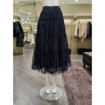 (오즈세컨)벨벳플로킹튤스커트O22BAWSCM18WO22BAWSCM18W