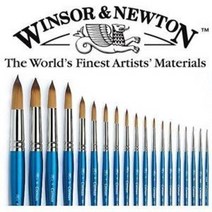 윈저앤뉴튼 코트만 111 수채화붓 아크릴붓 둥근붓 세필붓 / 옵션선택, 1호