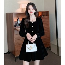 연말 파티 송년회 모임 결혼식 하객 룩 겨울 돌잔치엄마 피로연 원피스 정장 예복 상견례 옷차림 벨벳 미니