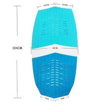 새로운 서핑 보드 트랙션 패드 서핑 위한 웨이크 서핑 데크 그립 데크 패드, 킥 테일 2.5cm, 1-협력사