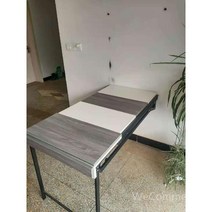 트랜스포머테이블 식탁선반 데스크셋업 접이식식탁 변형테이블 접히는식탁, I