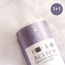 아클레온 약산성클렌징폼 1+1 아침세안제 약알칼리성, 단품