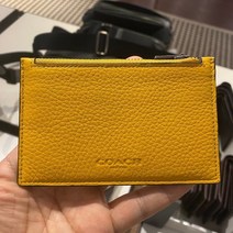 미국해외직구 빠른배송 COACH 코치 짚 카드 케이스 카드지갑 명함지갑 ZIP CARD CASE C4280 호환