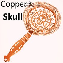 위스키계량 칵테일 컵 지거 제조 하이볼 Julep 바 칵테일 스트레이너 304 스테인레스 스틸 구리 도금 막대, 33 Copper