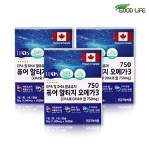 굿라이프 퓨어 식약처인정 알티지 rTG 오메가3 차세대 소형어종 3세대 엔초비 연어 저온 초임계 공법 높은 체내흡수율 EPA DHA 불포화지방산 글리세롤 혈관청소부