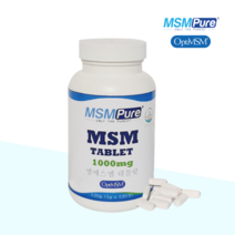 MSN관절영양제 옵티 MSM 식이유황 먹는유황 가루 정 엠에스엠 엠에스엔 optiMSM 120정
