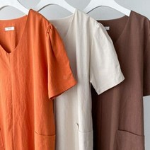 신세계TV쇼핑 [옷자락] 여자 봄여름 임부복 베이직 반팔 롱원피스