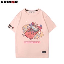포켓몬스터 셔츠 괴물 애니메이션 합작 Nintendo 단소, T01-S, C42-소녀핑크 3