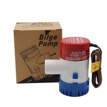 1100GPH 750GPH 500GPH 350GPH 12/24V DC 빌지 펌프 잠수정 정원 수상 비행기 모터 홈 하우스 태양에 사용, 12V 500GPH