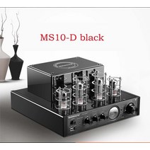 Nobsound-홈 오디오 튜브 앰프 6P1 DIY 키트 6Z4 6N2 스테인레스 스틸 쉘 전원 출력 2x4W ac110 V 220V, [02] 220V, 02 With Bluetooth black