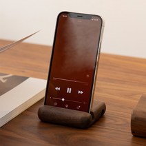 온통온유 핸드폰 거치대 태블릿 스마트폰 휴대폰 탁상용 거치대, 너도밤나무