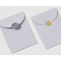 165x115mm 두꺼운 화이트 라운드포켓 웨딩 청첩장 초대장 봉투 - 50매, 4. 스카이블루 180g