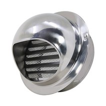 60-120mm 강철 환기 그릴 벽 구멍 커버 추출기 후드 루버 밸브 배기 팬 파이프 난방 냉각 환기 시스템, 06 120mm