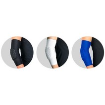 골프용 엘보방지 충돌방지 팔꿈치보호대 관절보호대 핸드볼, 화이트/XL
