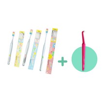 포레슨칫솔(타이니 미니 스몰) 10개+ 테페 컴팩트터프트1개 그린킨더저불소치약1개증정, 스몰(6-12세)+컴팩트터프트