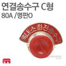 연결송수구 C형 80A 단구 매립형 명판O 세트, 01-명판_간이스프링클러송수구