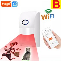 Tuya-와이파이 PIR 모션 센서 감지기 움직임 스마트 라이프 앱 원격 제어 무선 홈 오토메이션 시스템 알렉, 02 Without Sound