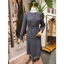 써스데이아일랜드 튜닉형 기모 원피스 (T209AOP256W)(1272610)