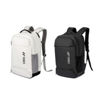 Yonex 요넥스 남녀 라켓 초경량 배드민턴 백팩 가방 신발수납, 블랙