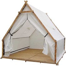 원목 삼각 방갈로 카페 글램핑장 테라스 인디언텐트, 2x2미터