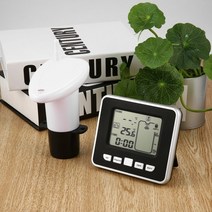 초음파수위계 수위조절기 자동수위조절기 수위측정기 3.3 인치 led 디스플레이 온도 디스플레이 초음파 무선 물 탱크 액체 깊이 레벨 미터 센서 99
