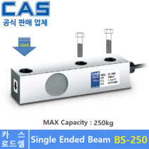 카스 로드셀 BS-250K [250kg] 플렛폼스케일 / 호퍼스케일 / 탱크스케일 / 산업현장용, 1개