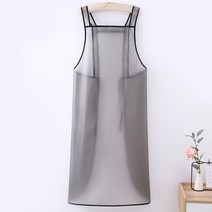 로지 방수앞치마 H형 대형, 블랙