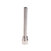 스테인레스 스틸 써모웰 1/2 "NPT 나사 온도 센서 D0AC 용 130mm 길이, 단일옵션